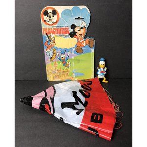 Vintage Walt Disney Mickey Mouse Club Durham Industries Parachutist Donald Duck